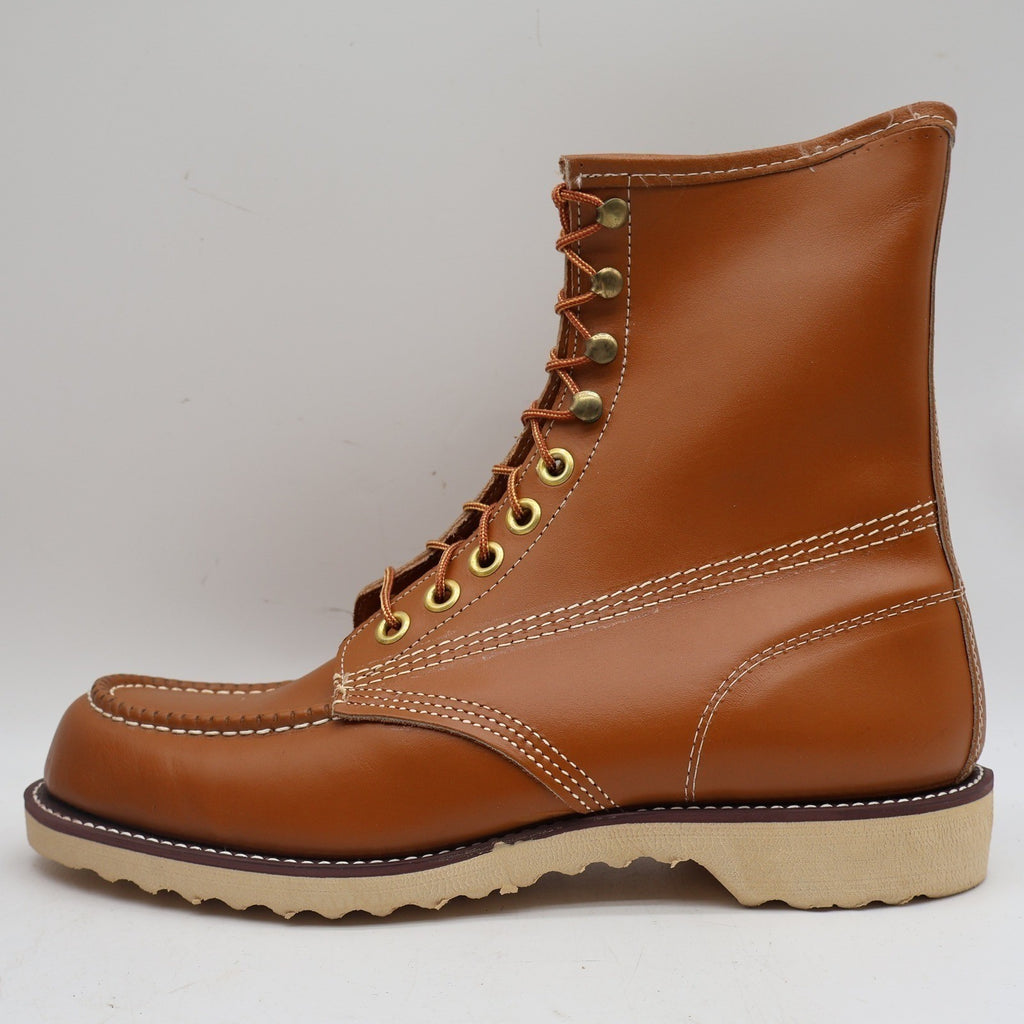 Cedar Crest Moc Toe Work Boots Mens 11 M Vintage Brown Deadstock 16-1657 - take2supply