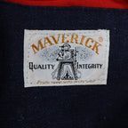 Young Maverick Vintage Girls 7 Blue Red Stripe Flare Jeans NWT - take2supply