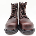 Worx By Red Wing Steel Toe Work Boots Mens 8.5 Brown Leather 5526 NIB - take2supply