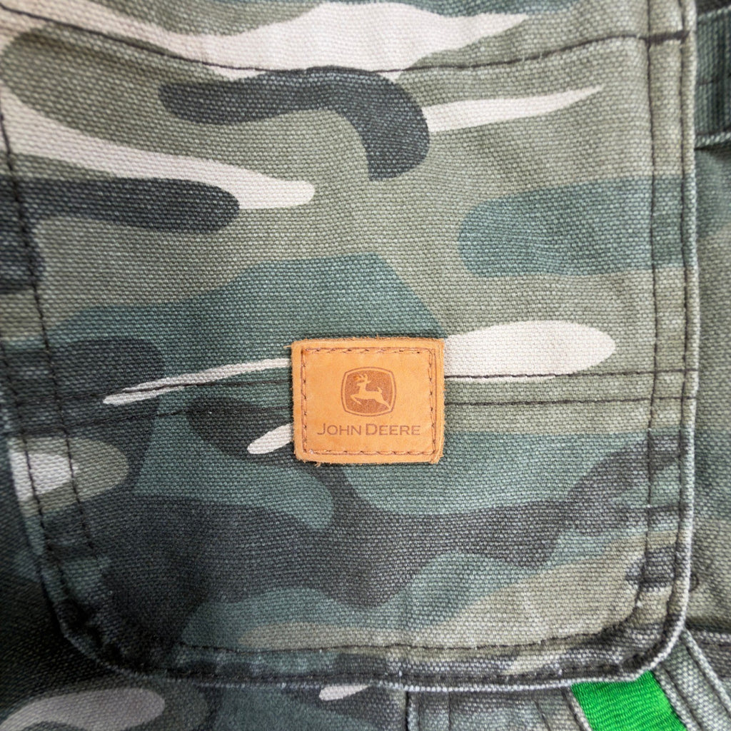 John Deere Carpenter Pants Boys 12 Y2K Camo Cotton Canvas Deadstock FA213CJD - take2supply