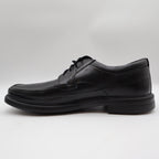 Hush Puppies Prinze Hopper Men's Black Leather Derby Oxford Dress Shoes - take2supply