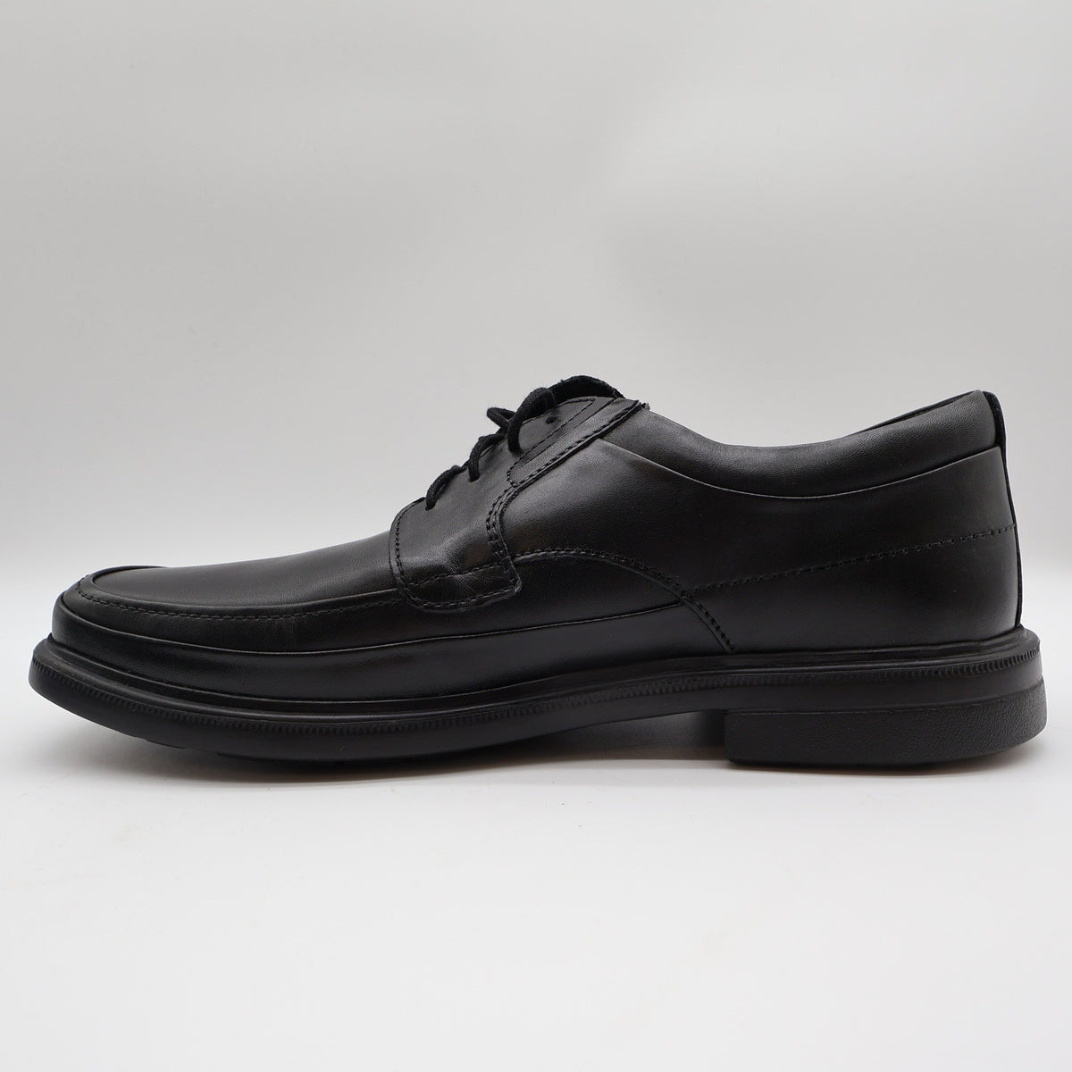 Hush Puppies Prinze Hopper Men's Black Leather Derby Oxford Dress Shoes - take2supply