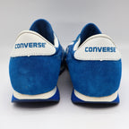 Converse Road Star Boy's Size 3 Vintage 80s Blue Nylon Suede Sneakers Deadstock - take2supply