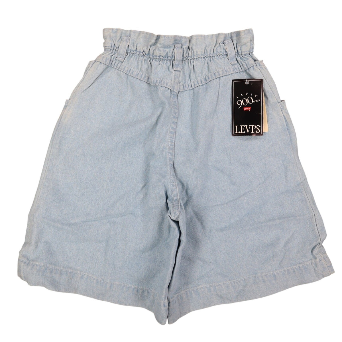 Levi's 917 Shorts Womens 12 Vintage 90s Light Wash Denim Made in USA Deadstock - take2supply