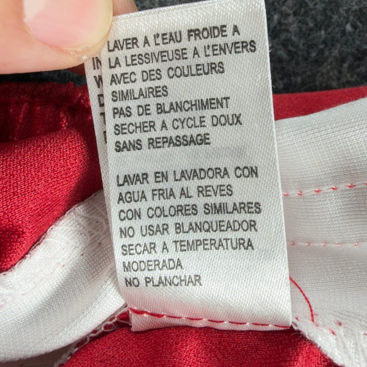 Nike Y2K Athletic Shorts Toddler 3T Varsity Red Polyester NWT - take2supply
