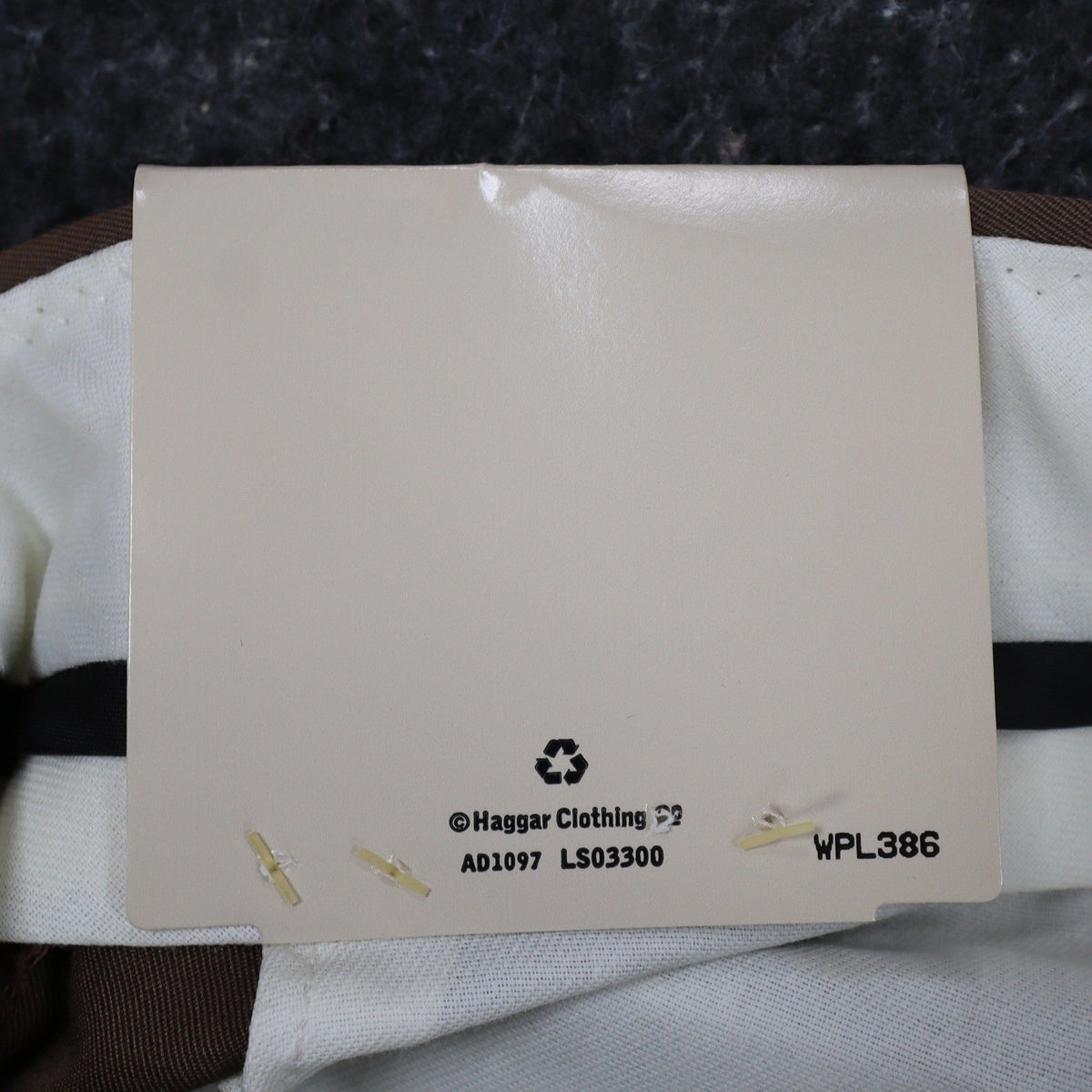 Haggar Black Label Pants Mens 33x30 Vintage 90s Khaki Micromattique Pleated NWT - take2supply