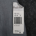 That's Me! Dress Pants Womens 8 Vintage 90s Steel Gray High Rise Straight Leg - take2supply