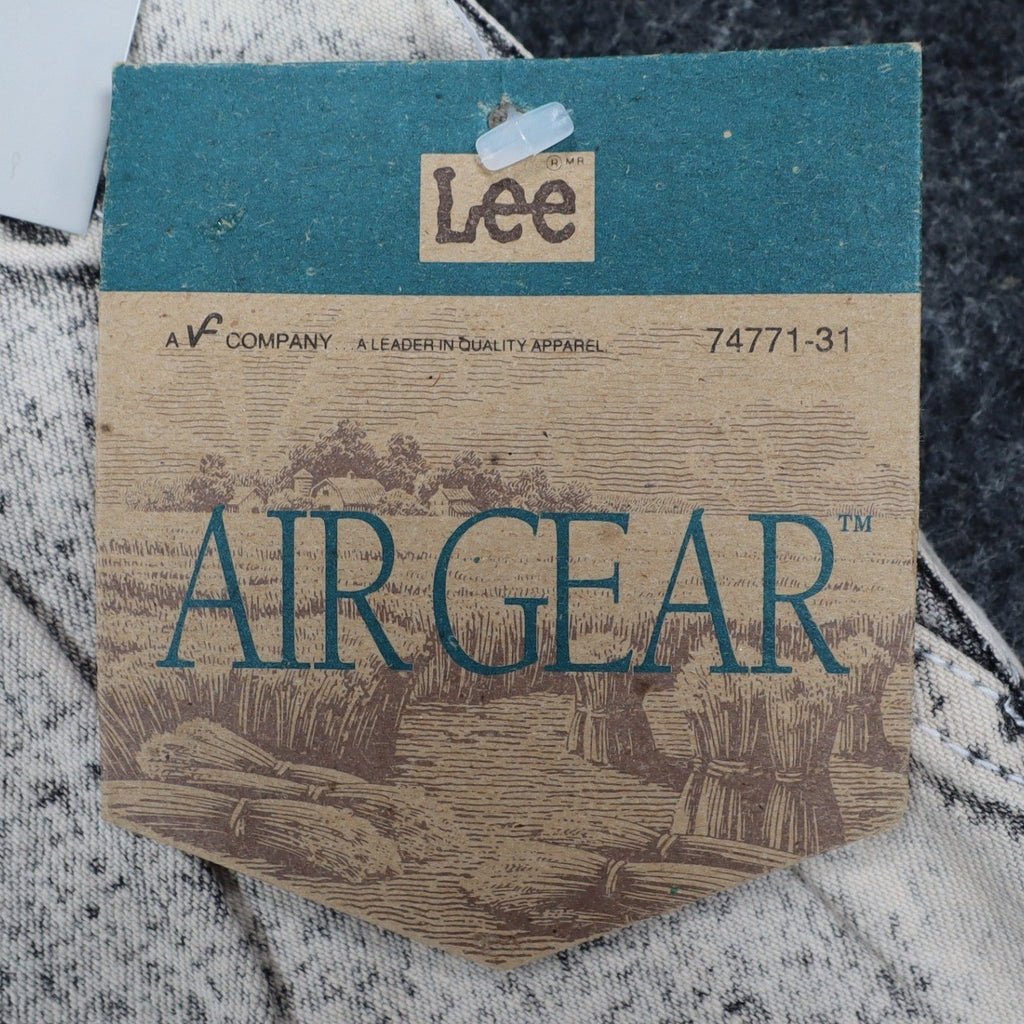 Lee Trekker Shorts Boys 10 Vintage 80s Acid Wash Black Cotton Air Gear NWT 24w - take2supply