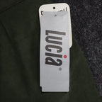 Lucia Trousers Womens Size 8 Y2K Cactus Green Stretch Pleated Straight Leg Pants - take2supply