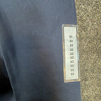 Wolf Mountain Key Shorts Mens 32 Navy Blue 100% Cotton Pleated Vintage USA NWT - take2supply