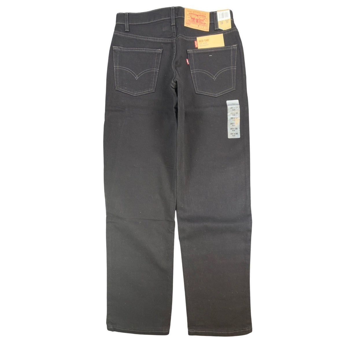 Levi's Vintage 90s 550 Relaxed Fit Jeans Mens 29x30 Black Denim NOS NWT - take2supply