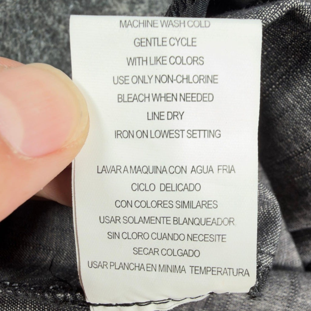 my michelle Y2K Dress Pants Juniors 13 Gray Cotton Blend Wide Leg NWT - take2supply