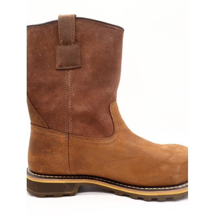 Carhartt Pull-On Boots Mens 11M Brown Nano Composite Toe CMP1453 NIB - take2supply
