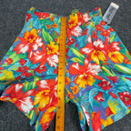 Vintage That's Me Shorts Womens 5/6 90s Hawaiian Tropical Floral Cotton NWT - take2supply
