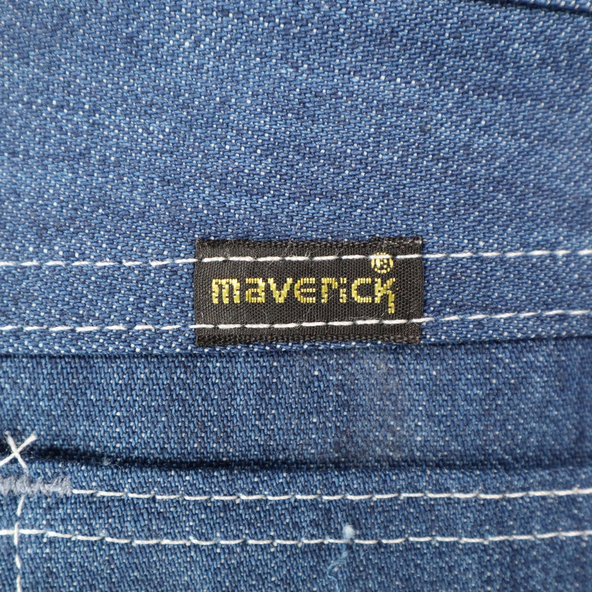 Vintage Maverick Girls Jeans 8 Slim Blue Straight Leg Denim NOS - take2supply