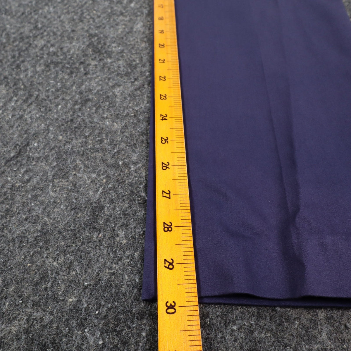 Southern Lady Pants Womens 6 Navy Cotton Stretch Straight Leg Side Zip NWT 570J - take2supply