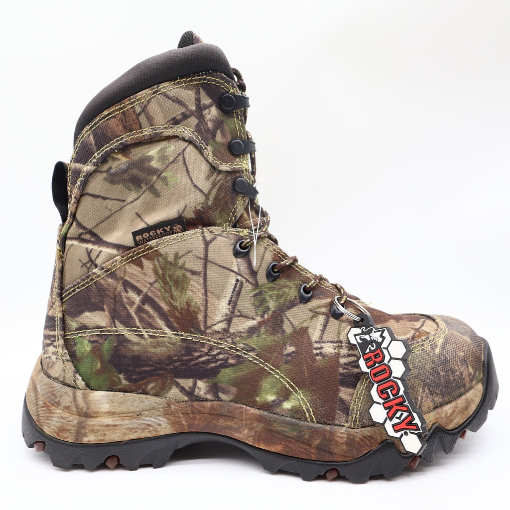 Rocky Gameseeker 8" Hunting Boots Mens 10.5 Camo Waterproof RKY0016 NWT - take2supply