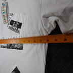 A'Milano Vintage 90s Jazz Graphic Tee Small White Single Stitch Deadstock NWT - take2supply