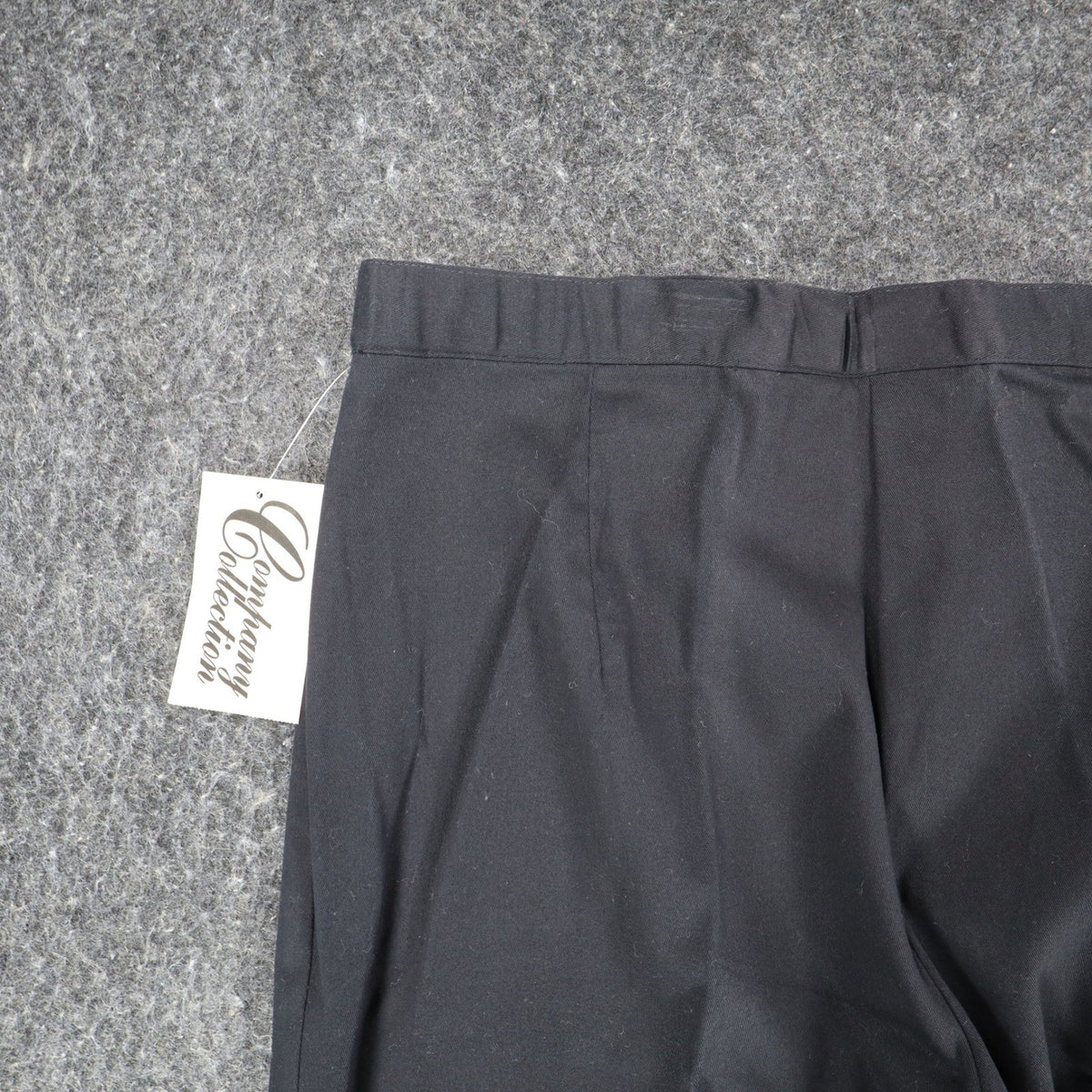 Company Collection Dress Pants Womens 10 Black Cotton Stretch Wide Leg Trousers - take2supply