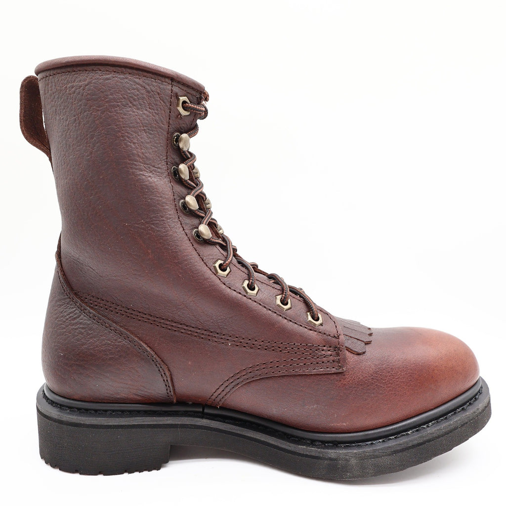 Dan Post DP69612 Briar Oily Laceup Boots Mens 10EW Brown Leather NWT New - take2supply