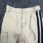 Tommy Hilfiger Y2K Cargo Shorts Boys 7 Tan Cotton Nylon NWT - take2supply