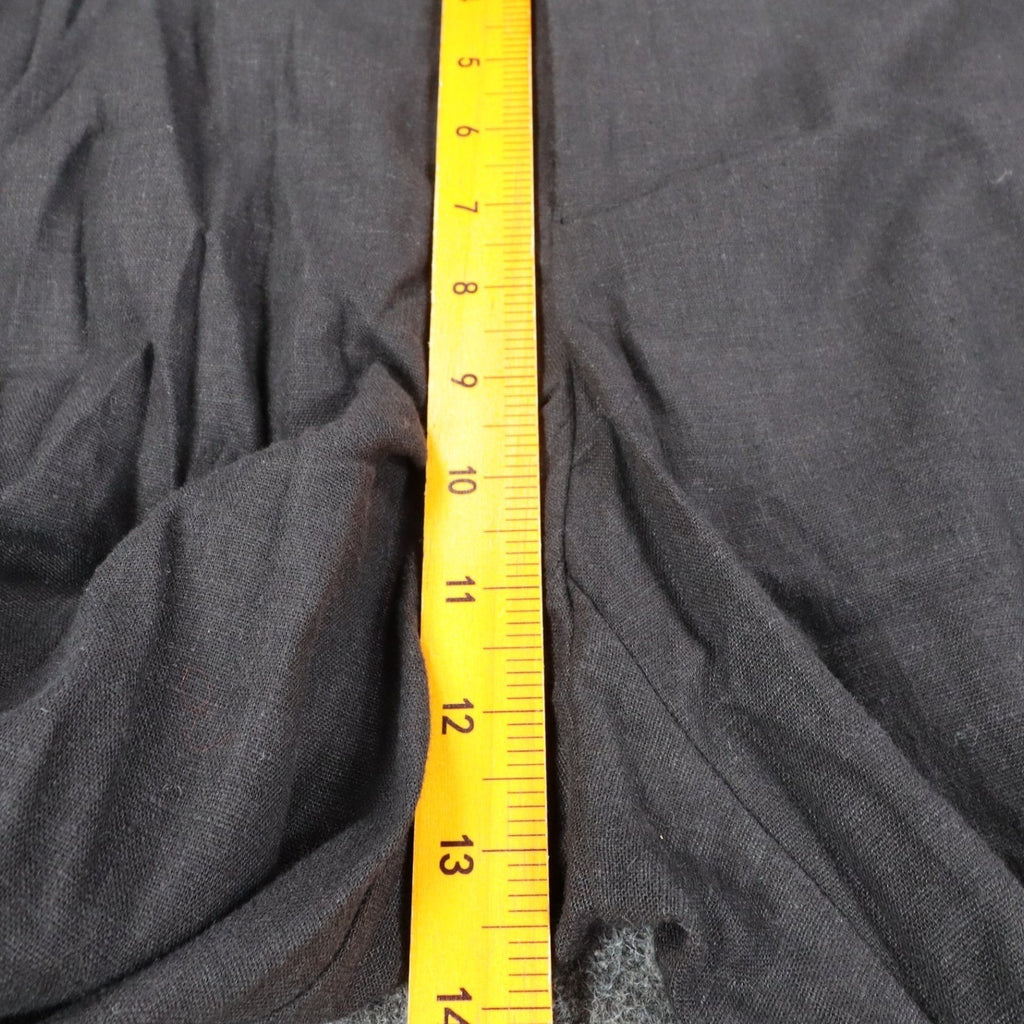 AGB Byer California Cargo Pants Womens 10 Y2K Black Linen Blend Wide Leg New - take2supply
