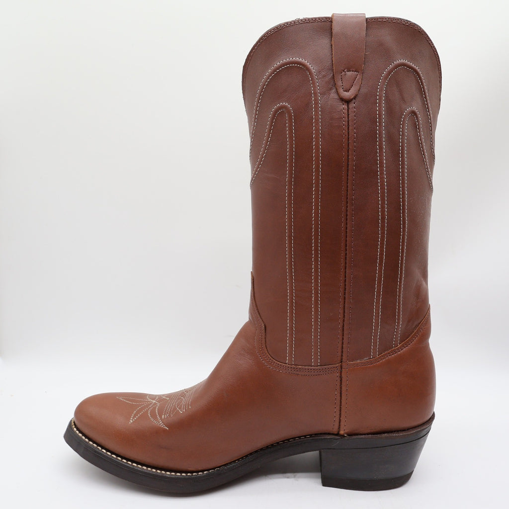 Walker Silverado Vintage Cowboy Boots Mens 11 Brown Leather NWT - take2supply