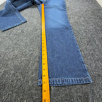 Tommy Hilfiger Y2K Classic Tapered Jeans Womens 8R Blue Cotton NWT Deadstock - take2supply