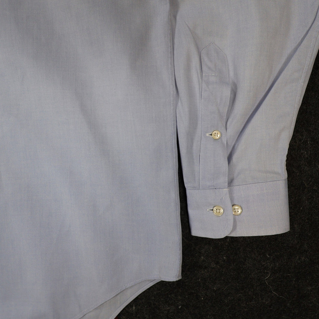 Ralph Lauren Button Down Mens 15.5 34/35 Light Blue Cotton Classic Fit Oxford - take2supply