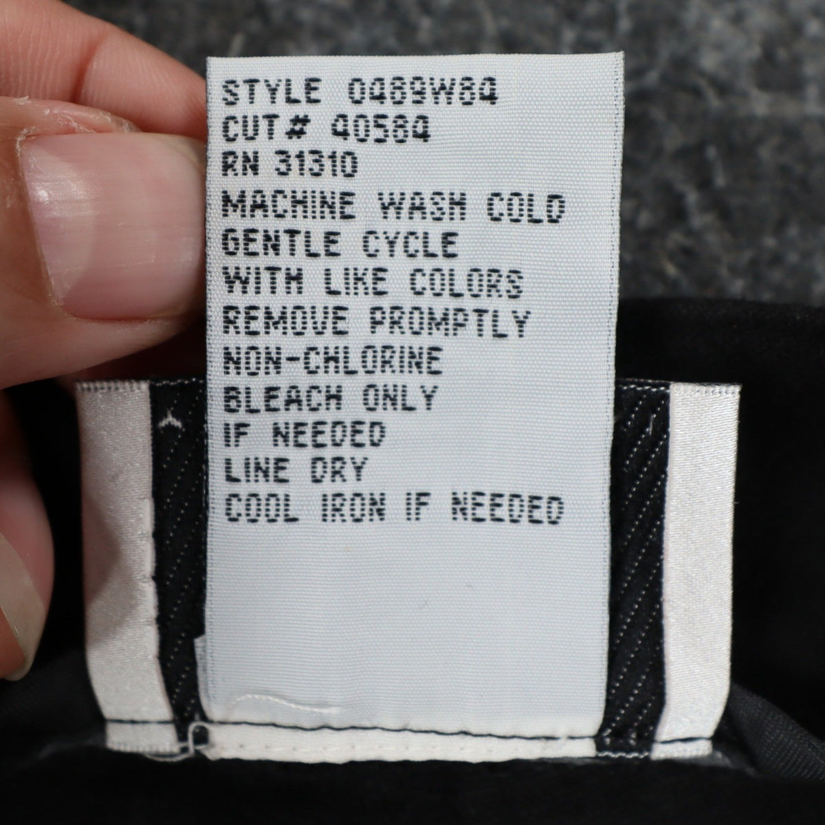 AGB Byer California Cargo Pants Womens 10 Y2K Black Linen Blend Wide Leg New - take2supply