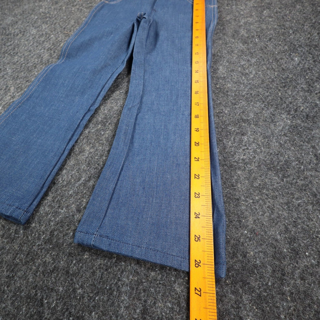 Young Maverick Boot Jean Kids 4 Vintage 70s Blue Denim Deadstock USA 75M16WD - take2supply
