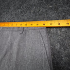 Levi Strauss Action Slacks Mens 33x30 Vintage 2000s Grey Flat Front Dress Pants - take2supply
