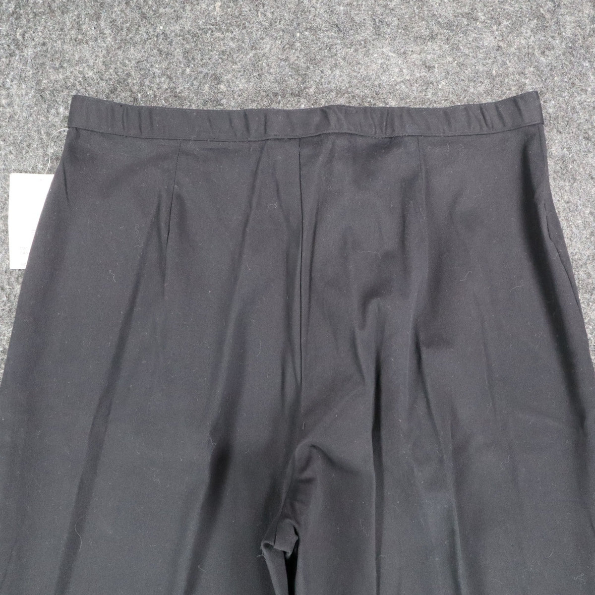 Company Collection Pants Womens 16 Y2K Black Cotton Stretch Straight Leg NWT - take2supply