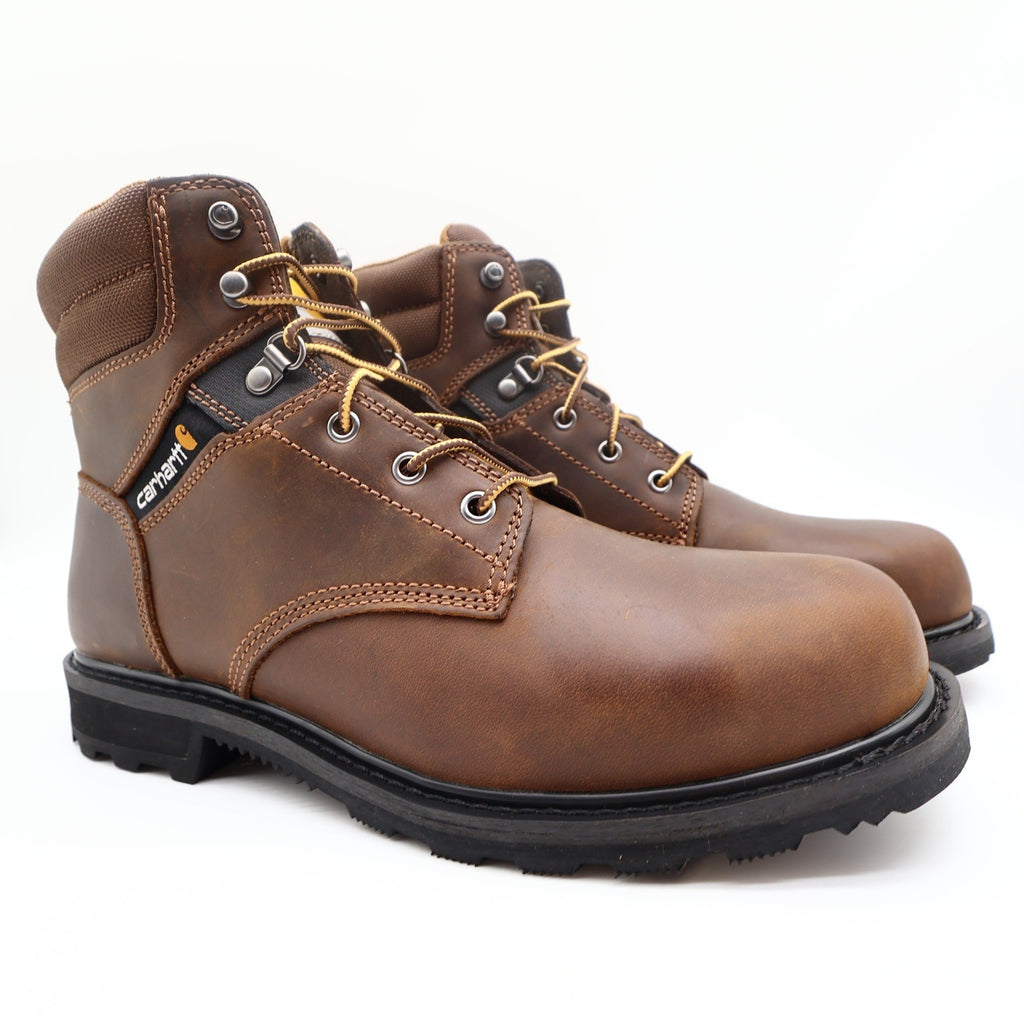 Carhartt 6-Inch Work Boot Mens 10.5 Brown Leather Soft Toe New CMW6174 - take2supply