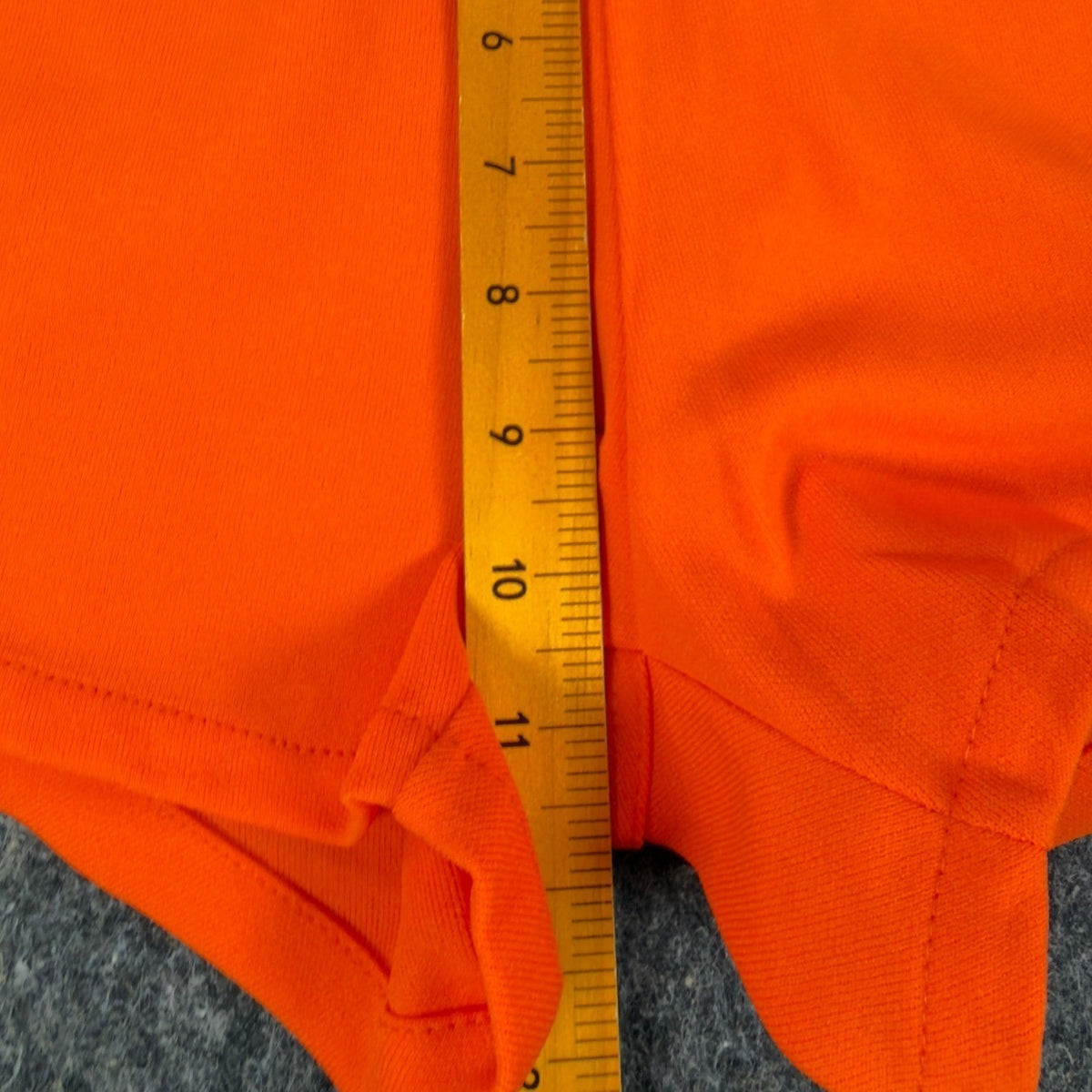 Yale Vintage 70s Athletic Shorts Mens XS Orange Nylon Deadstock New - take2supply
