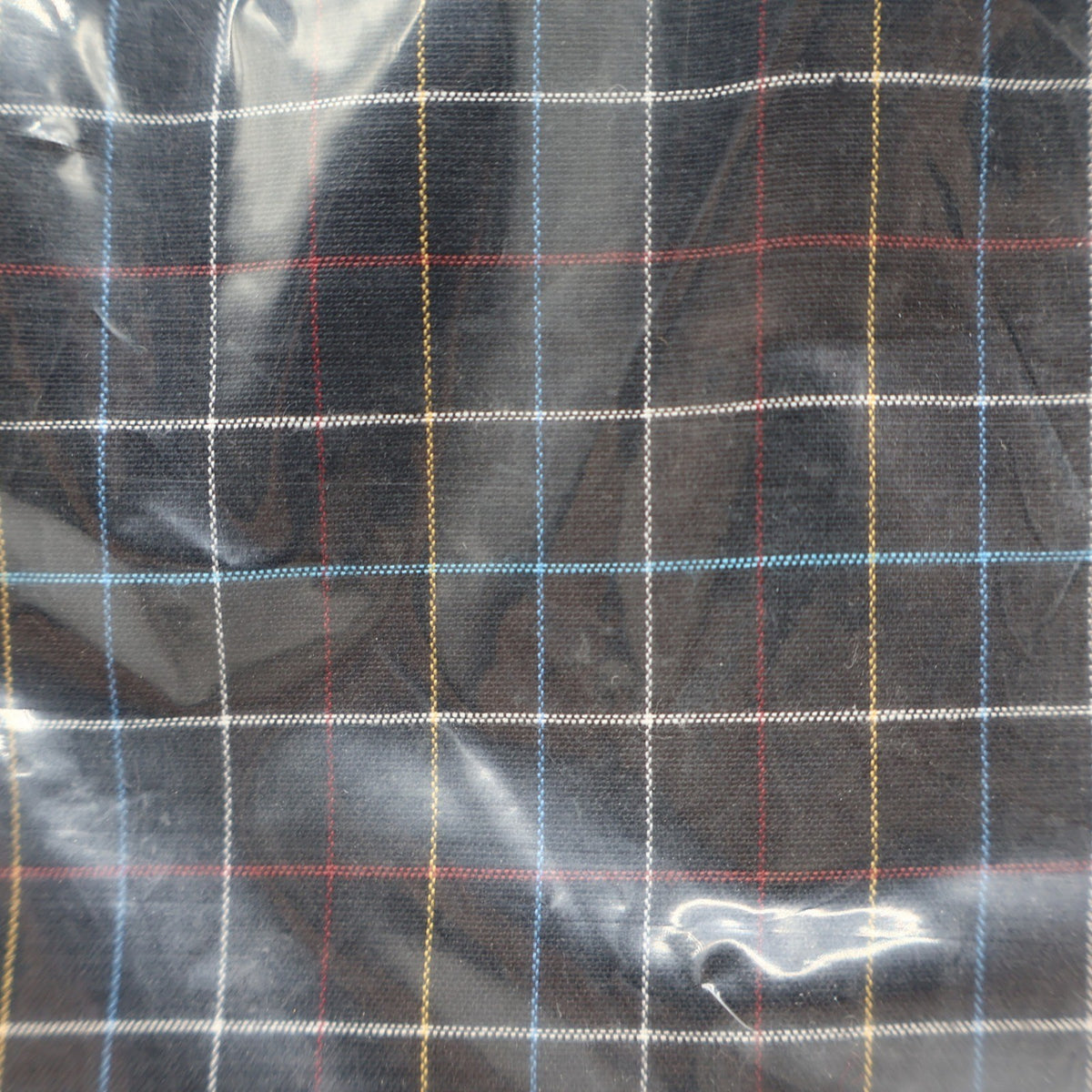 Foxfire Button Down Shirt Mens XL Navy Blue Grid Check Cotton Blend NWT - take2supply