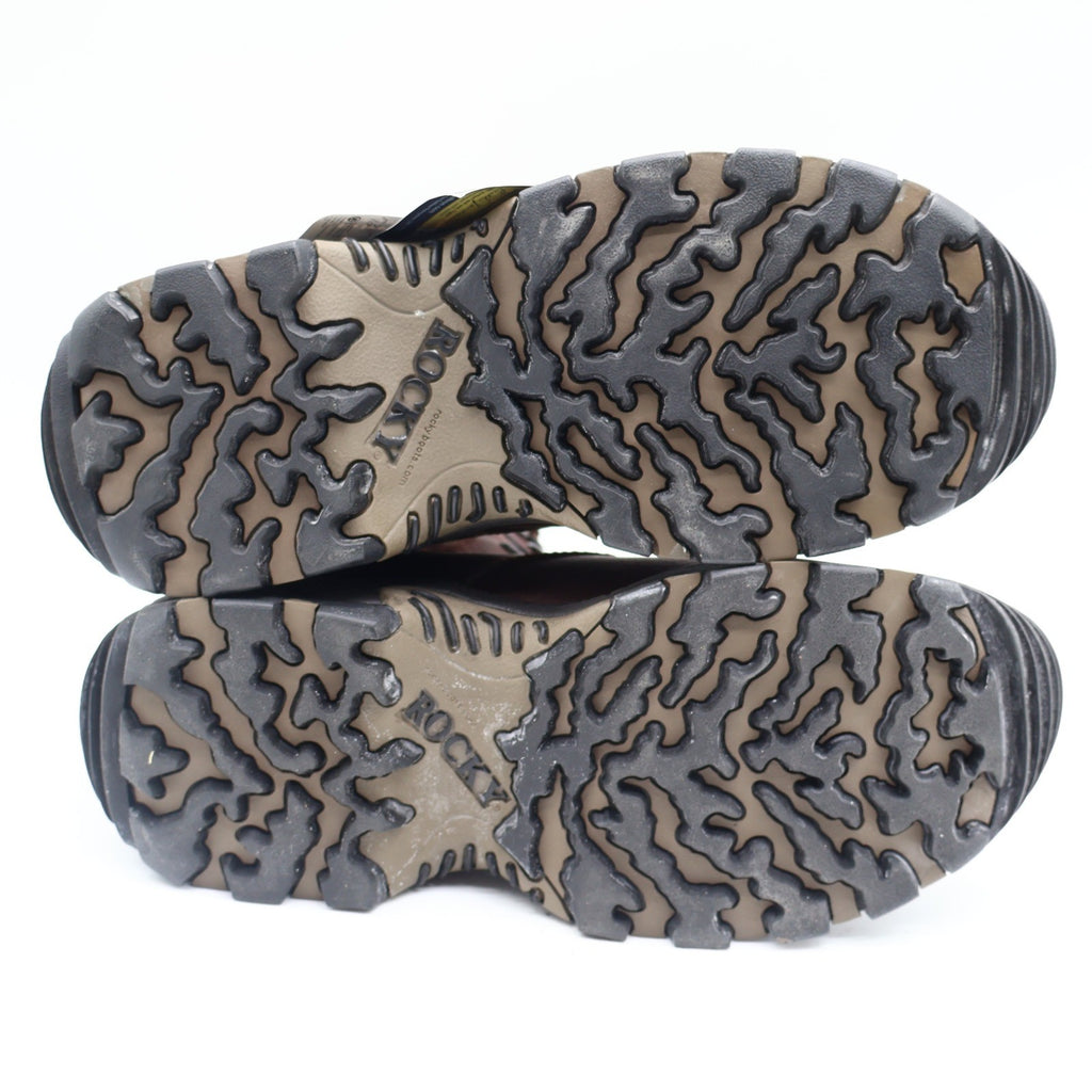 Rocky Lynx 400 SIQ Hunting Boots Mens 8.5 M Brown Leather Camo Thinsulate 7395 - take2supply