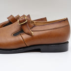 Young Explorers by Lyons Boys 13.5 Vintage Deadstock Leather Monk Strap Loafers - take2supply