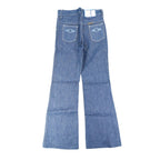 Vintage Young Maverick Boys Jeans 7 Regular Blue Flare Leg USA NWT - take2supply