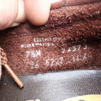 Wrangler Boat Shoes Mens 7.5M Vintage Brown Leather Moc Toe New In Box - take2supply