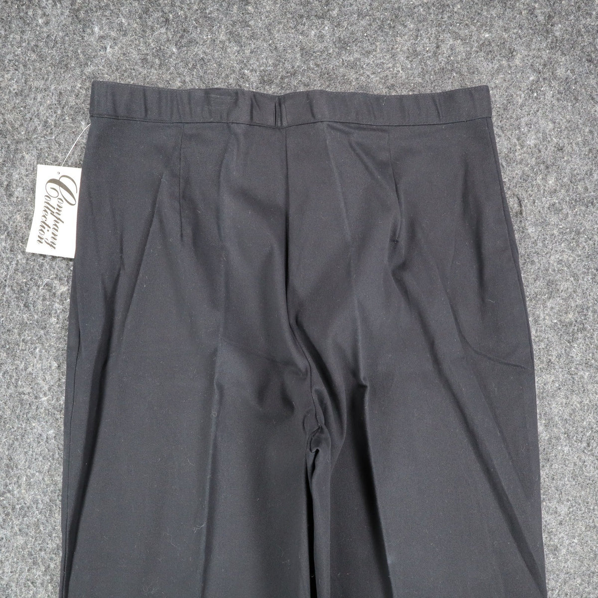 Company Collection Dress Pants Womens 10 Black Cotton Stretch Wide Leg Trousers - take2supply