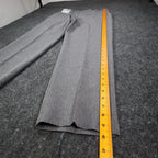 Levi Strauss Action Slacks Mens 33x30 Vintage 2000s Grey Flat Front Dress Pants - take2supply