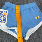 Toddy Winks Vintage 70s Terry Cloth Shorts Baby 6 MO Blue NWT USA - take2supply