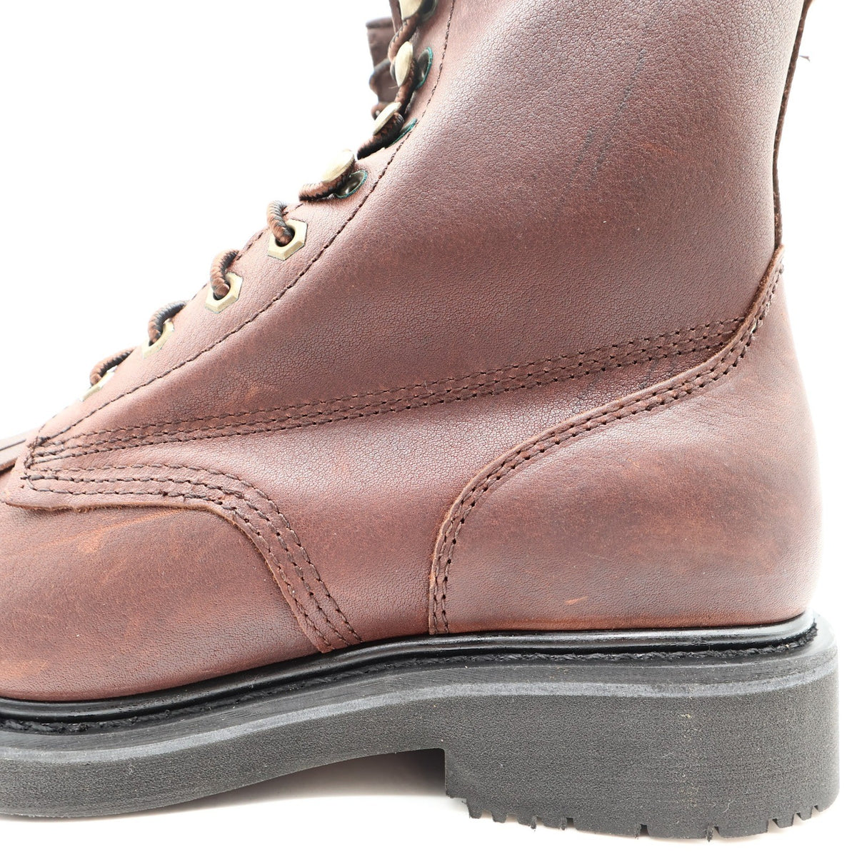 Dan Post Lace Up Work Boots Mens 12D Brown Oily Leather Kiltie DP69612 NWT - take2supply