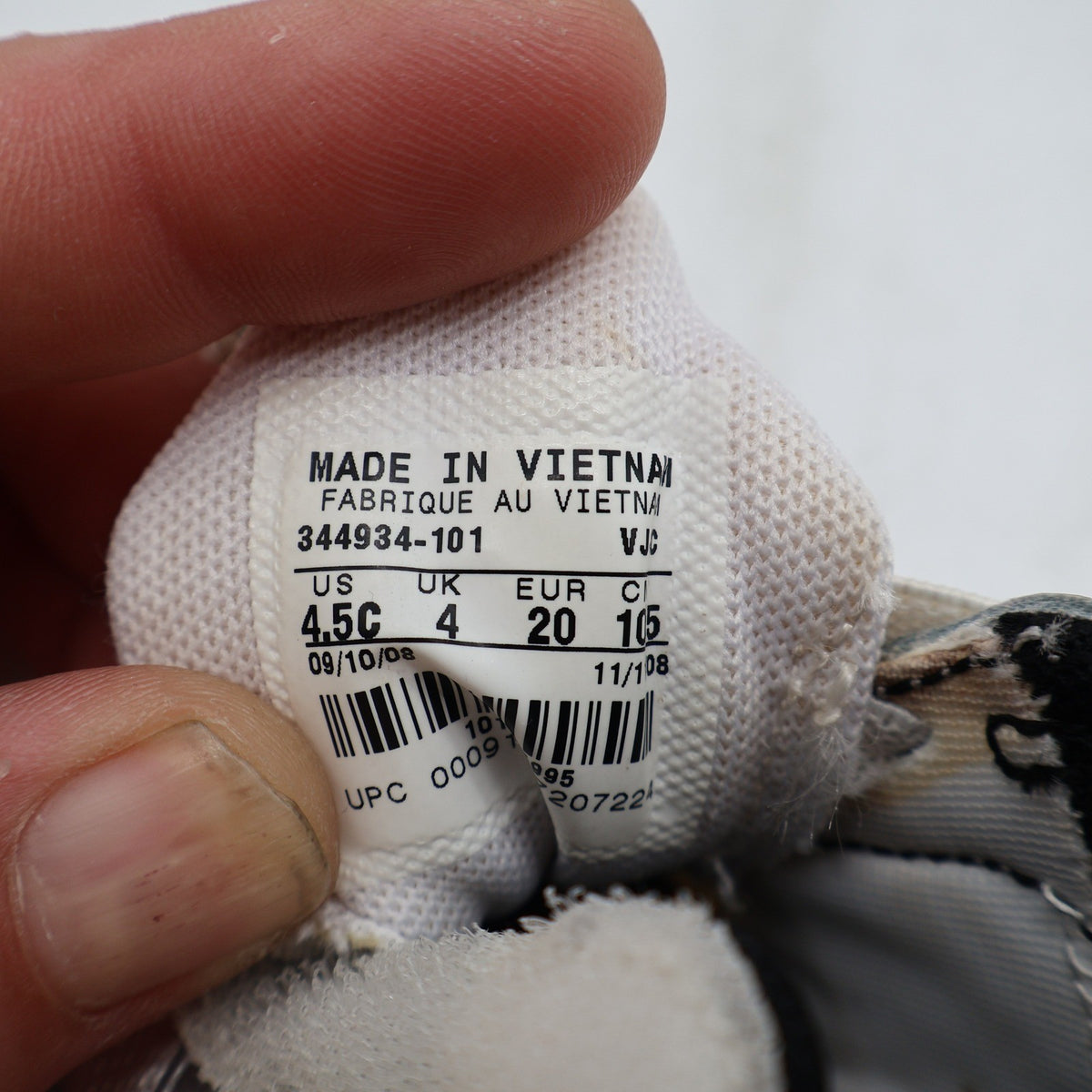 Nike Shox Turbo 8 TD Toddler 4.5C 2008 Silver Red Running Shoes 344934-101 - take2supply