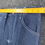 Maverick Straight Leg Jeans Boys 12 Regular Vintage 70s Blue Denim Deadstock USA - take2supply