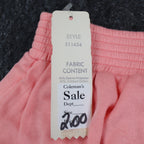 White Stag Shorts Womens Small Vintage 90s Pink Cotton Blend Deadstock USA Made - take2supply