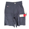 Tommy Hilfiger Y2K Cargo Shorts Toddler 4T Navy Cotton NWT - take2supply
