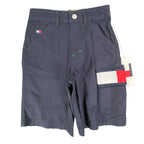 Tommy Hilfiger Y2K Cargo Shorts Toddler 4T Navy Cotton NWT - take2supply