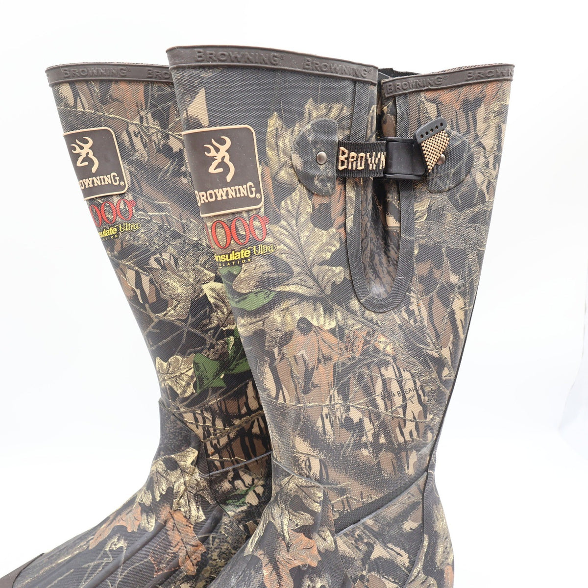 Browning 70100 Waterproof Rubber Boots Mens 8 Camo Hunting NWT - take2supply